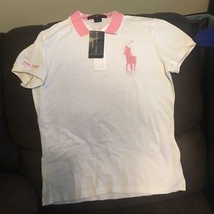 Pink pony shirt RL